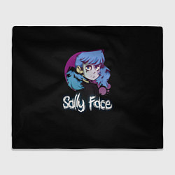 Плед флисовый Sally Face: Dead Smile, цвет: 3D-велсофт