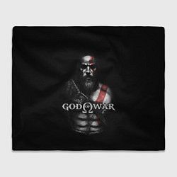 Плед флисовый God of War, цвет: 3D-велсофт