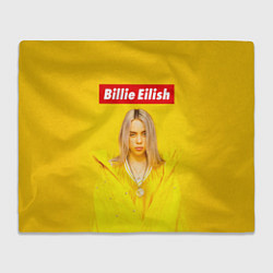 Плед флисовый Billie Eilish: MyBoi, цвет: 3D-велсофт