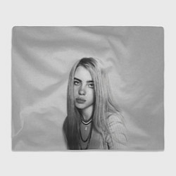 Плед флисовый BILLIE EILISH, цвет: 3D-велсофт