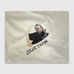 Плед флисовый BILLIE EILISH, цвет: 3D-велсофт