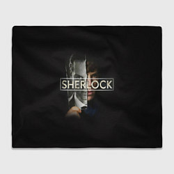 Плед флисовый Sherlock, цвет: 3D-велсофт