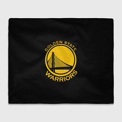 Плед флисовый GOLDEN STATE WARRIORS, цвет: 3D-велсофт