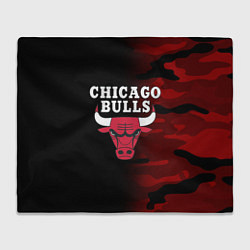 Плед флисовый CHICAGO BULLS, цвет: 3D-велсофт