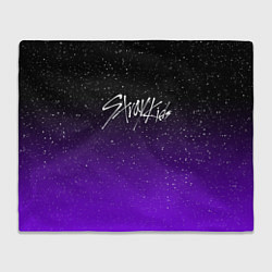 Плед флисовый STRAY KIDS, цвет: 3D-велсофт