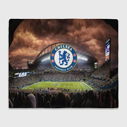 Плед флисовый FC Chelsea, цвет: 3D-велсофт