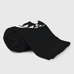 Плед флисовый MONOKUMA BLACK, цвет: 3D-велсофт — фото 2
