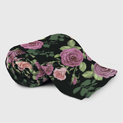 Плед флисовый Кусты роз, цвет: 3D-велсофт — фото 2