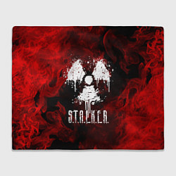 Плед флисовый STALKER 2, цвет: 3D-велсофт
