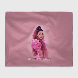Плед флисовый Ariana Grande Ариана Гранде, цвет: 3D-велсофт