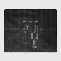 Плед флисовый Настольный теннис, цвет: 3D-велсофт