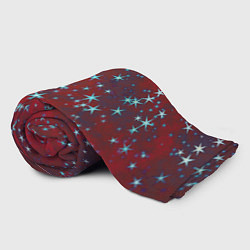 Плед флисовый Звезды, цвет: 3D-велсофт — фото 2