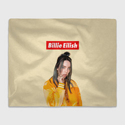 Плед флисовый BILLIE EILISH, цвет: 3D-велсофт