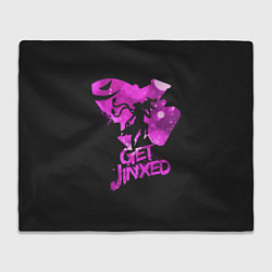 Плед флисовый Get Jinxed, цвет: 3D-велсофт