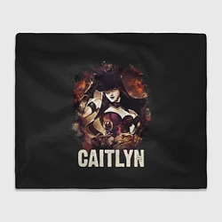 Плед флисовый Caitlyn, цвет: 3D-велсофт