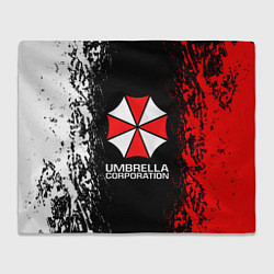 Плед флисовый UMBRELLA CORP, цвет: 3D-велсофт