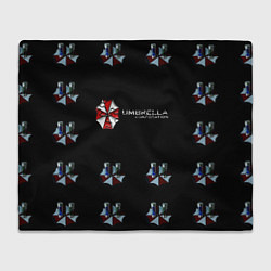 Плед флисовый Umbrella Corporation, цвет: 3D-велсофт