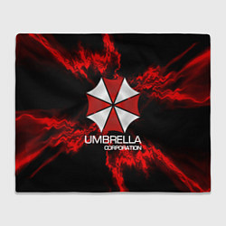 Плед флисовый UMBRELLA CORP, цвет: 3D-велсофт