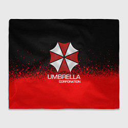 Плед флисовый UMBRELLA CORP, цвет: 3D-велсофт