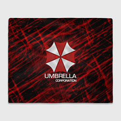 Плед флисовый UMBRELLA CORP, цвет: 3D-велсофт