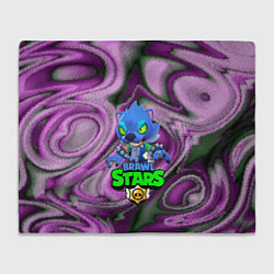 Плед флисовый Brawl stars, цвет: 3D-велсофт