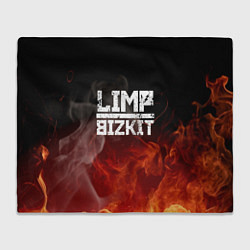 Плед флисовый LIMP BIZKIT, цвет: 3D-велсофт