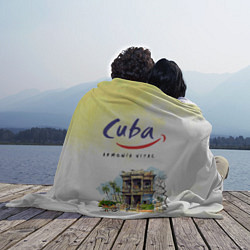 Плед флисовый Куба, цвет: 3D-велсофт — фото 2