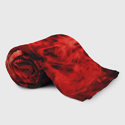 Плед флисовый Красный дым, цвет: 3D-велсофт — фото 2