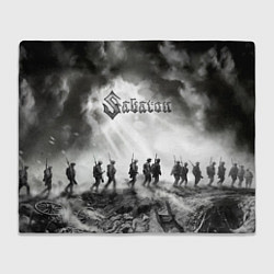 Плед флисовый Sabaton, цвет: 3D-велсофт