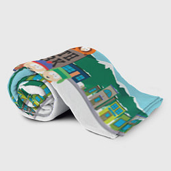 Плед флисовый Южный Парк, цвет: 3D-велсофт — фото 2