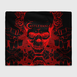 Плед флисовый Castlevania, цвет: 3D-велсофт