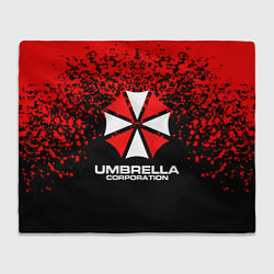 Плед флисовый Umbrella Corporation, цвет: 3D-велсофт