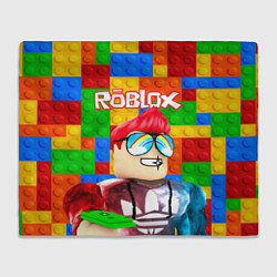 Плед флисовый ROBLOX 3, цвет: 3D-велсофт