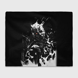 Плед флисовый Dead by Daylight, цвет: 3D-велсофт