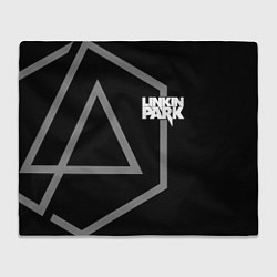 Плед флисовый LINKIN PARK 6, цвет: 3D-велсофт