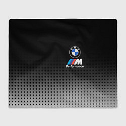 Плед флисовый BMW, цвет: 3D-велсофт
