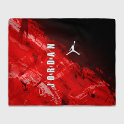 Плед флисовый MICHAEL JORDAN AIR, цвет: 3D-велсофт