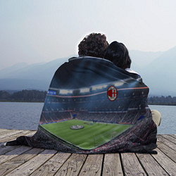 Плед флисовый FC MILAN, цвет: 3D-велсофт — фото 2