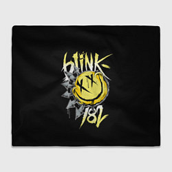 Плед флисовый Blink 182, цвет: 3D-велсофт