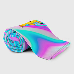 Плед флисовый Пикачу, цвет: 3D-велсофт — фото 2