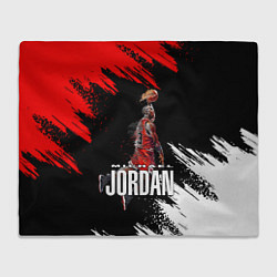 Плед флисовый MICHAEL JORDAN, цвет: 3D-велсофт