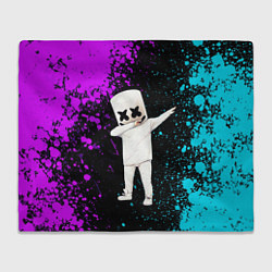 Плед флисовый MARSHMELLO, цвет: 3D-велсофт