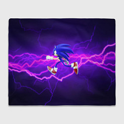 Плед флисовый Sonic Storm, цвет: 3D-велсофт