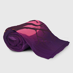 Плед флисовый Страшное дерево, цвет: 3D-велсофт — фото 2