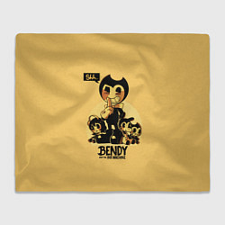 Плед флисовый Bendy And The Ink Machine, цвет: 3D-велсофт