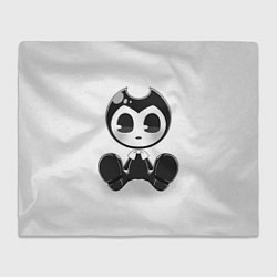 Плед флисовый Bendy And The Ink Machine, цвет: 3D-велсофт