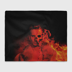 Плед флисовый Фая, цвет: 3D-велсофт