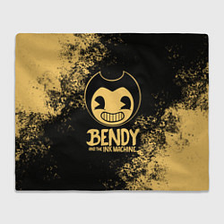 Плед флисовый Bendy And The Ink Machine, цвет: 3D-велсофт