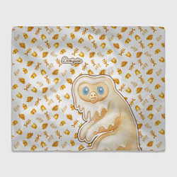 Плед флисовый Demiguise Sticker, цвет: 3D-велсофт