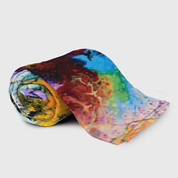 Плед флисовый Импрессия, цвет: 3D-велсофт — фото 2